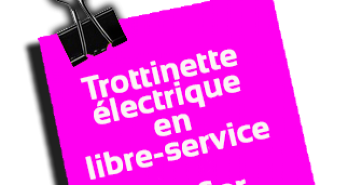 Conduire une trottinette électrique en libre service n'est pas sans risque