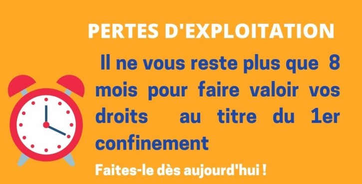 PERTES D’EXPLOITATION : QUELS SONT VOS DROITS ?