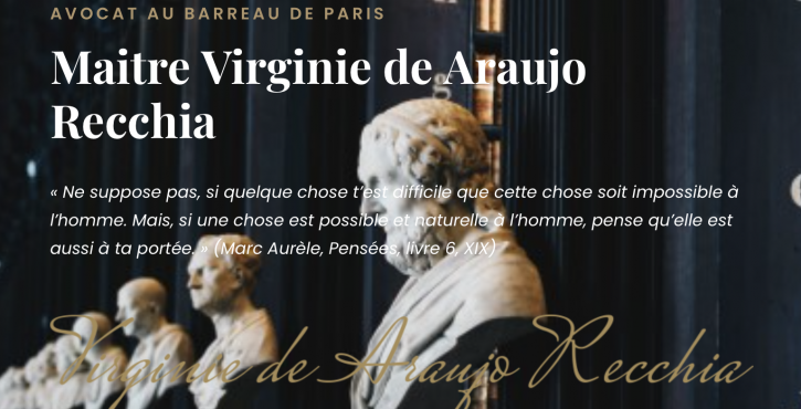 Site de Me DE ARAUJO-RECCHIA