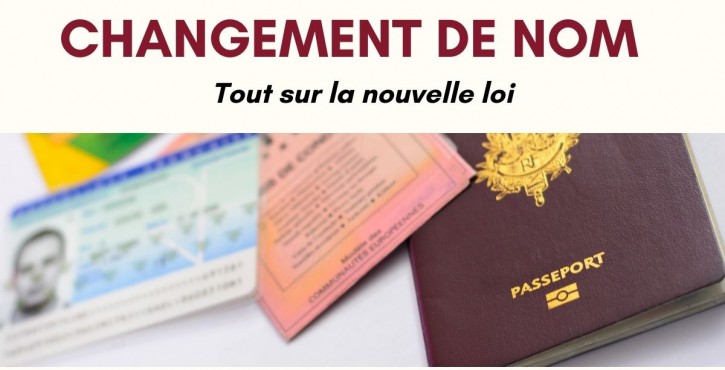 Changement de nom : tout sur la nouvelle loi