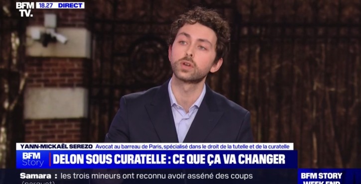 Passage sur BFM TV : éclairage juridique sur la curatelle d'Alain Delon