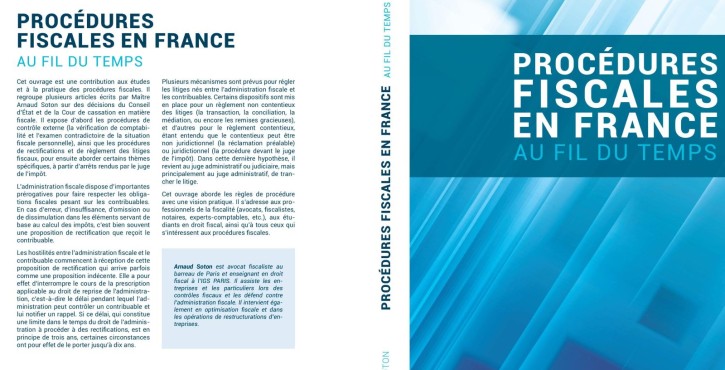 Procédures fiscales en France, au fil du temps.