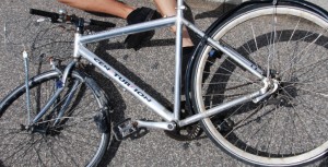 Indemnisation de l'accident de vélo. 