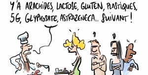 Service de restauration collective : attention à l’obligation d’informer sur les allergènes présents dans les repas.