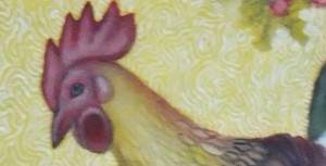 Le Poulet et le Lion, fable de Cassou - Du scandale de l'élevage en batterie...